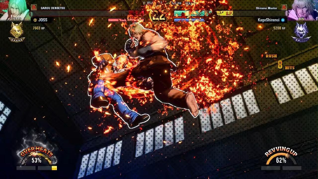 PlayStation 5 FATAL FURY: City of the Wolves TevinMoore22 (Ken) Online Ranked Matches