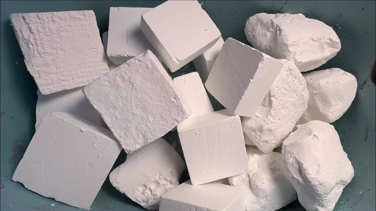 Jumbo/Crispy Soft/Unpolished Chalk - Gym Chalk Crushing - Stress Relief - ASMR