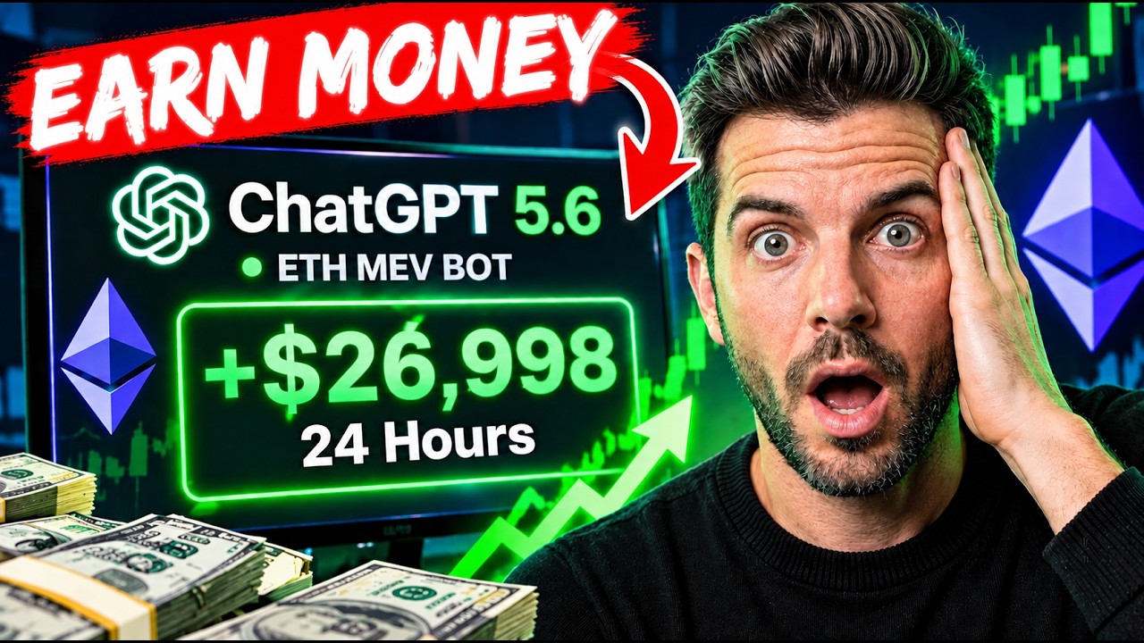 Идеальный MEV-бот для криптовалюты 2026 на базе ChatGPT 5.6 (Пассивный доход в ETH)