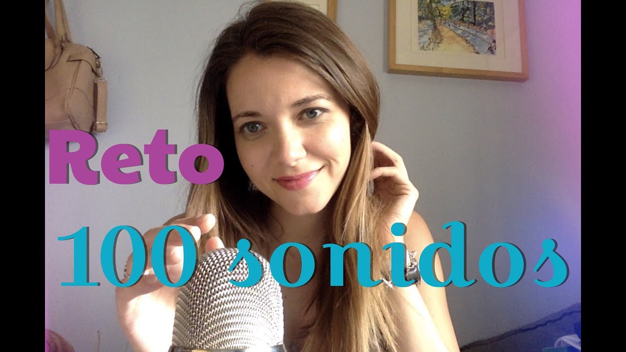 ASMR. Reto 100 sonidos. Productos de TOSAVE.COM  En Español