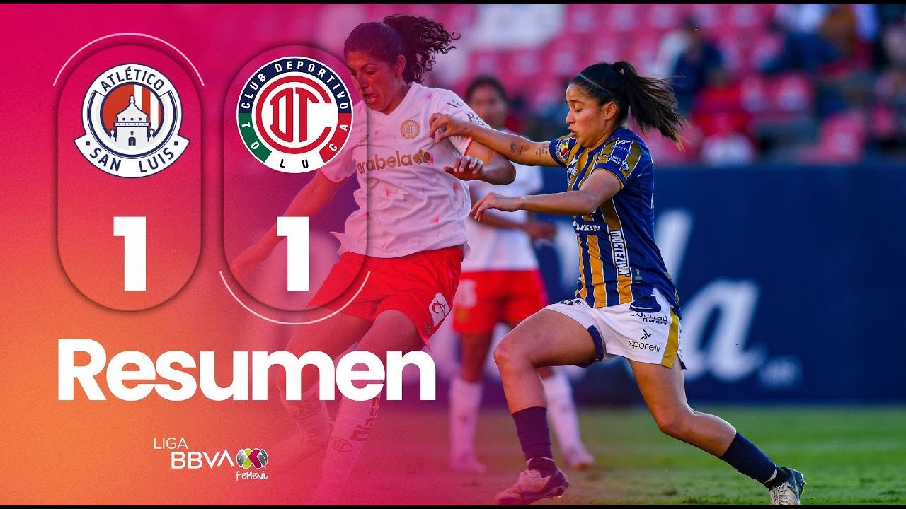 SAN LUIS 1-1 TOLUCA | Potosinas y Escarlatas dividen puntos en la J15