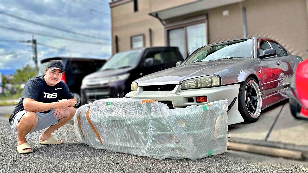 CHEGOU A PEÇA QUE VAI TRANSFORMAR O R34 EM “GTR”