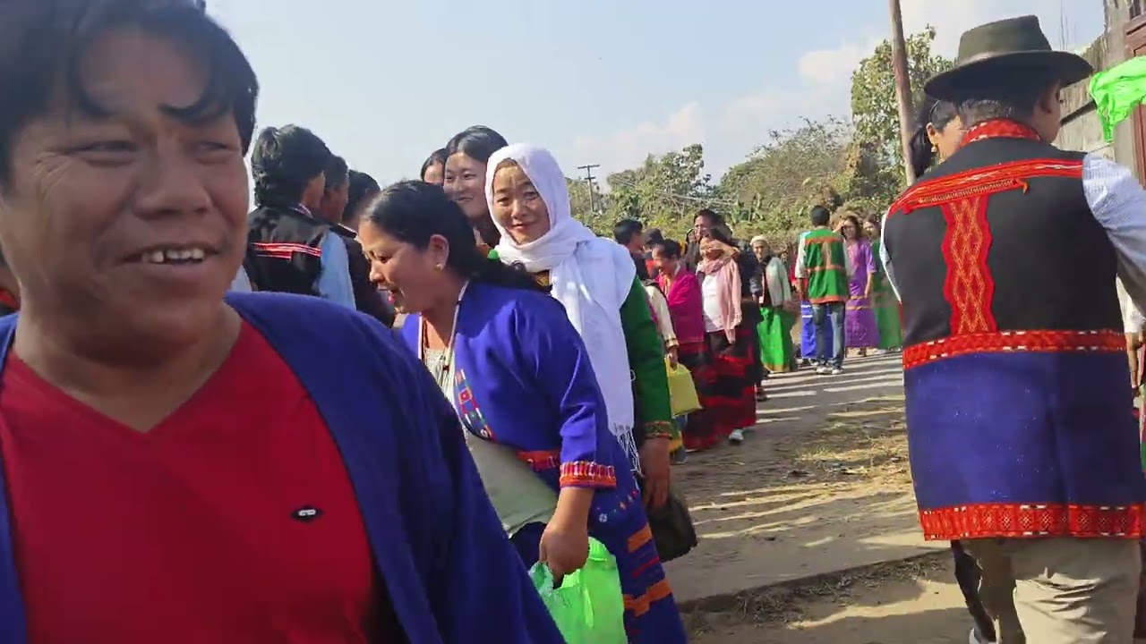 Shaadi party Borang erang e perme erang em yamrik dung
