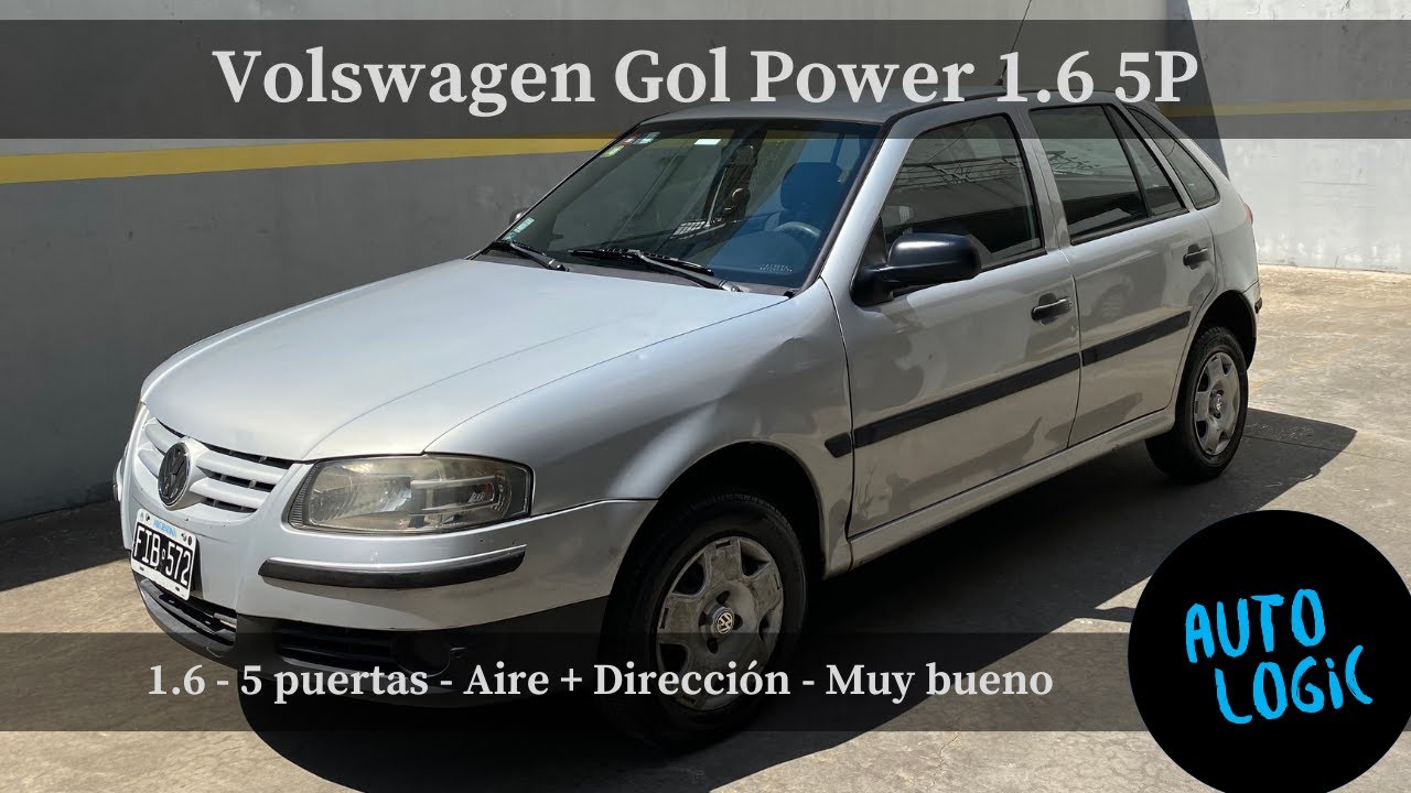 Se vende   VW Volkswagen Gol Power 1 6 5 puertas 2006