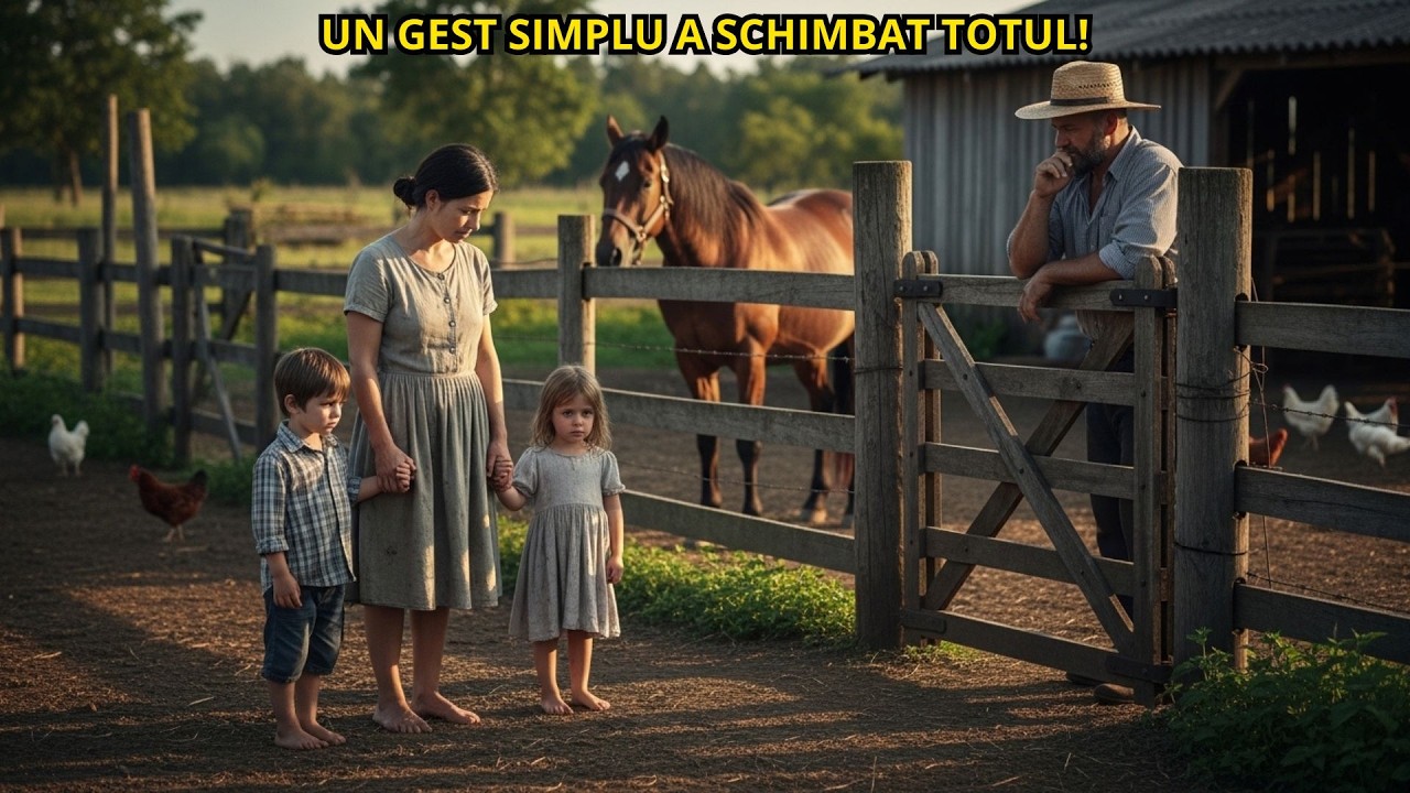 „Este mâncare, domnule?” a întrebat văduva flămândă, iar fermierul a răspuns: „Puteți intra…”