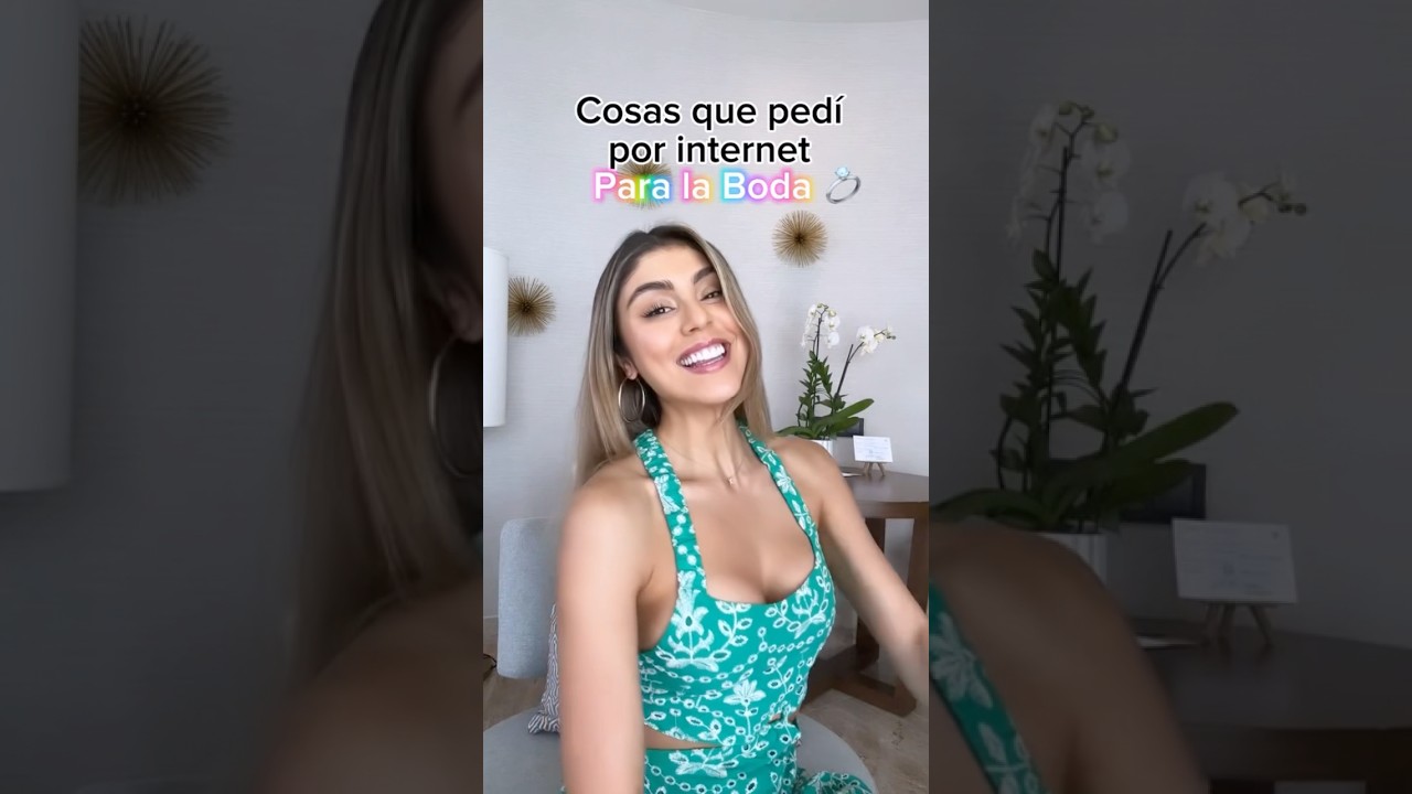Cosas que ped&iacute; por INTERNET para mi BODA! 💍✨ #wedding #boda #weddingday #compras