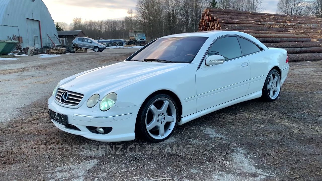 Mercedes Benz CL55 AMG | Walkaround and Test drive | Youngtimercar.eu | FOR SALE! | POV