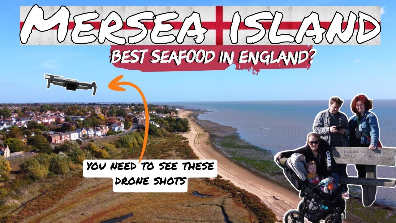 Mersea Island:Best English Seafood & Amazing Drone Shots Of East & West Mersea