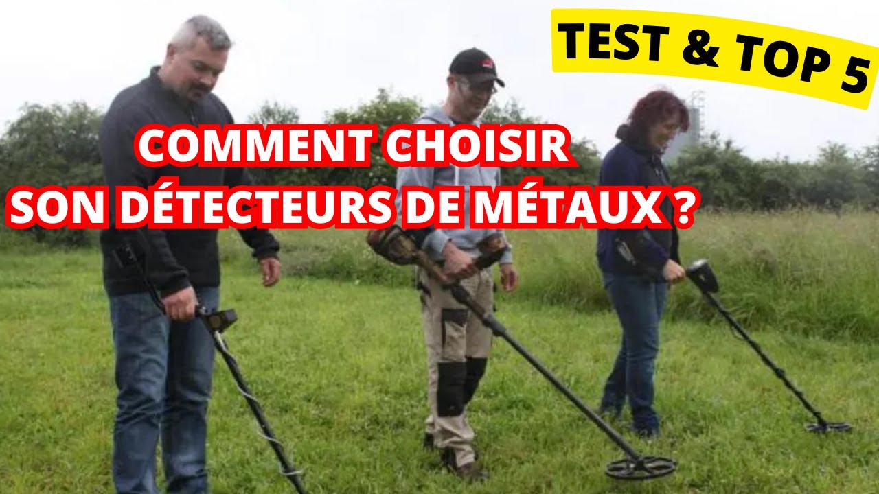 Comment et quel détecteurs de métaux choisir en 2023 ? TOP 3 des meilleurs ! test & essai or garrett