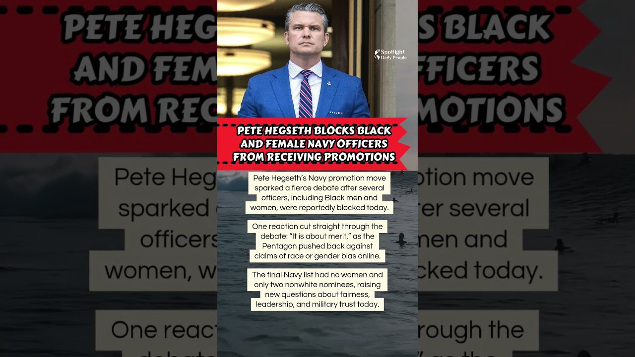 ⚓ Pete Hegseth Promotion Storm ⚡