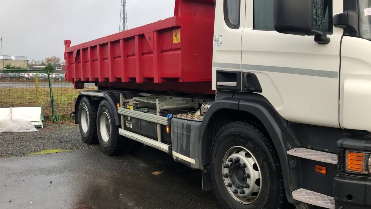 Vidéo SCANIA 410 6x4 Poly Benne