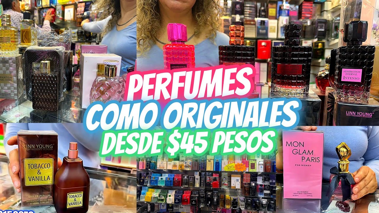 Perfumes como los ORIGINALES 😲 Perfumería ECONOMICA cerca del Zócalo CDMX 