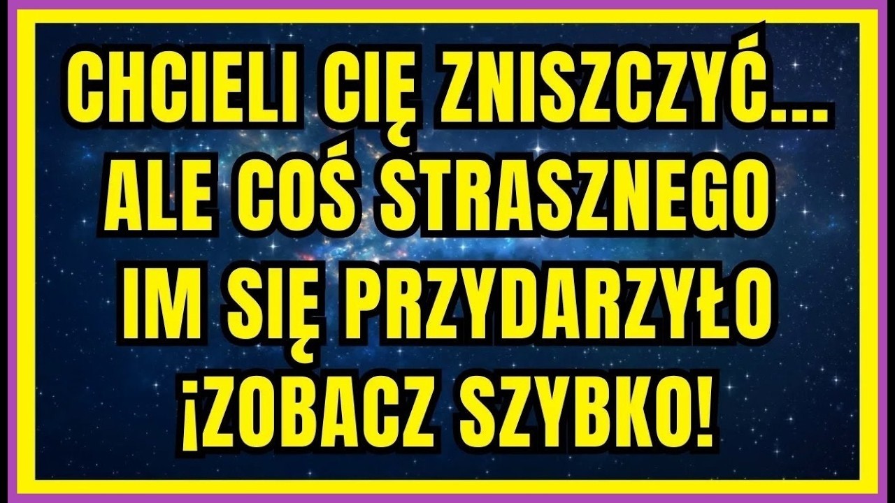 Głos Aniołów CHCIELI CIĘ ZNISZCZYĆ ALE COŚ STRASZNEGO IM SIĘ PRZYDARZYŁO ¡ZOBACZ SZYBKO