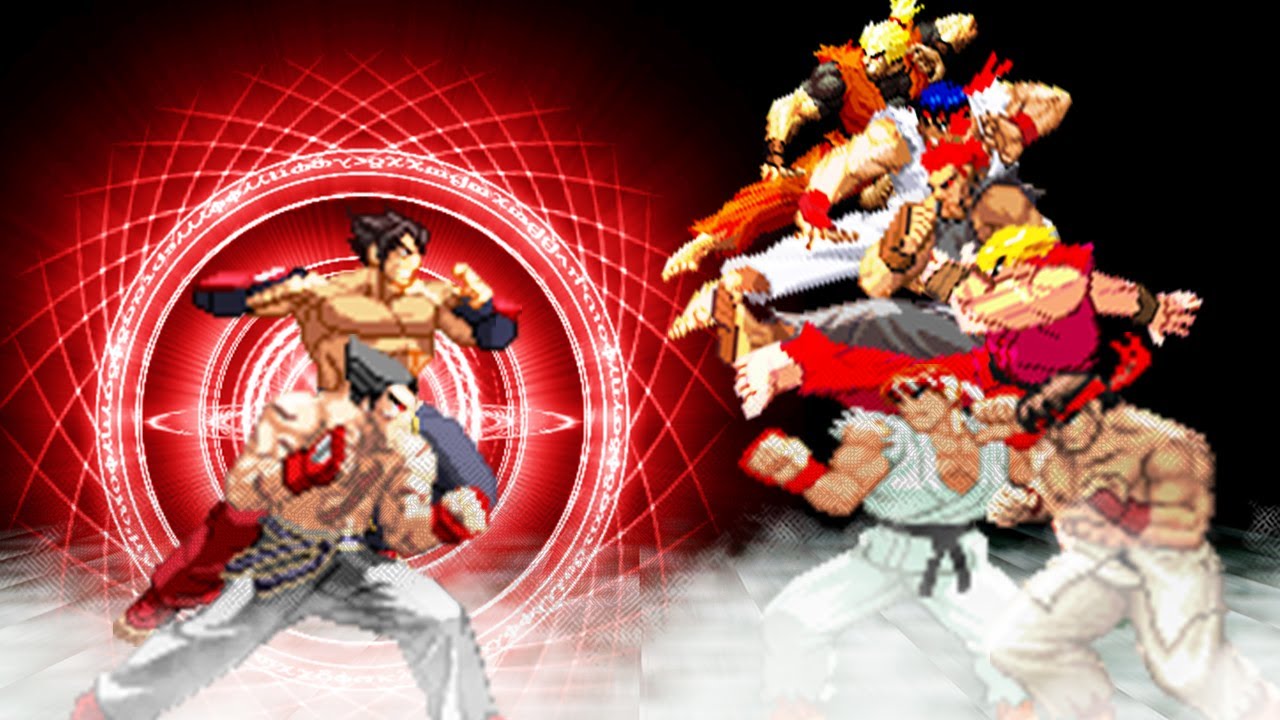 Jin Kazama and Kazuya Mishima Awaken—Father and Son Bring Evil Together! 2vs2 Tag Team