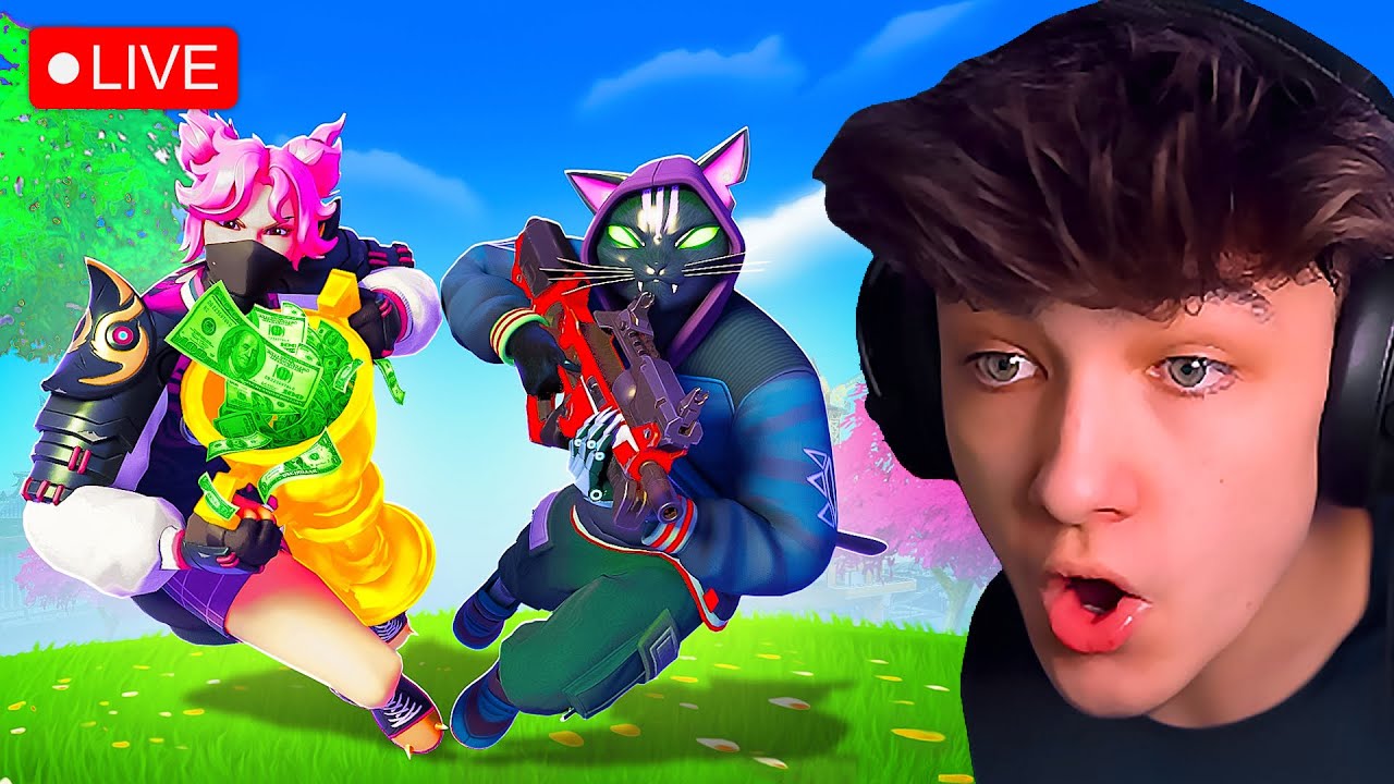 🔴LIVE! - WINNING $20,000 TOURNAMENT in FORTNITE!