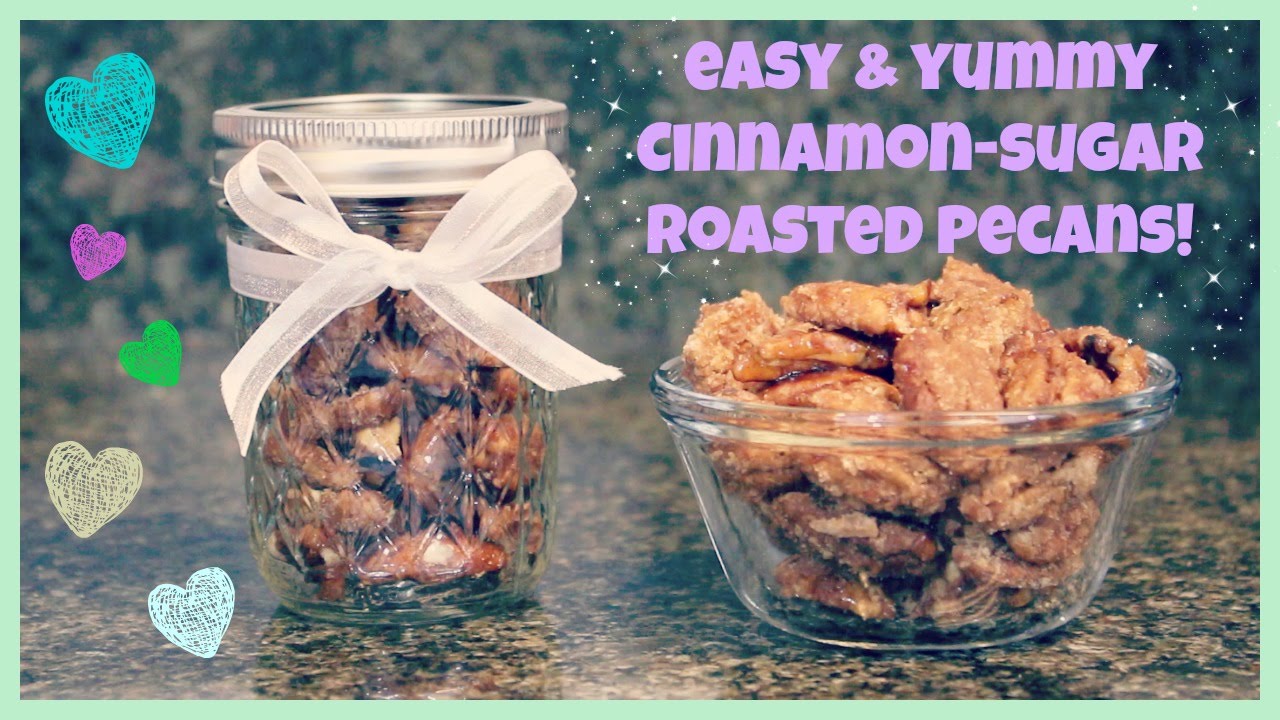 How To Make Cinnamon-Sugar Roasted Pecans!