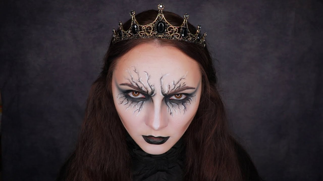 МАКИЯЖ НА ХЭЛЛОУИН | МАКИЯЖ КОРОЛЕВЫ ТЬМЫ | DARK QUEEN MAKEUP | HALLOWEEN MAKEUP | MAKEUP TUTORIAL