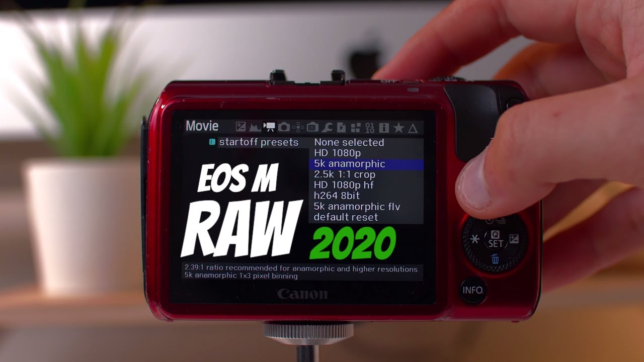 Canon EOS M RAW | Лучшие настройки Magic Lantern для видео в формате RAW [июль 2020 г.]