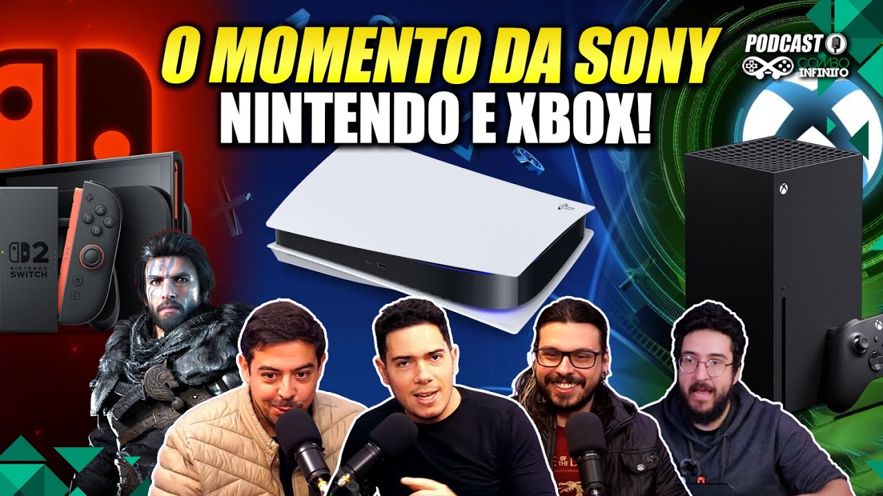 Sony, Nintendo, Xbox e seus RESULTADOS, O Switch vai sofrer no futuro, Crimson Desert é SURREAL?