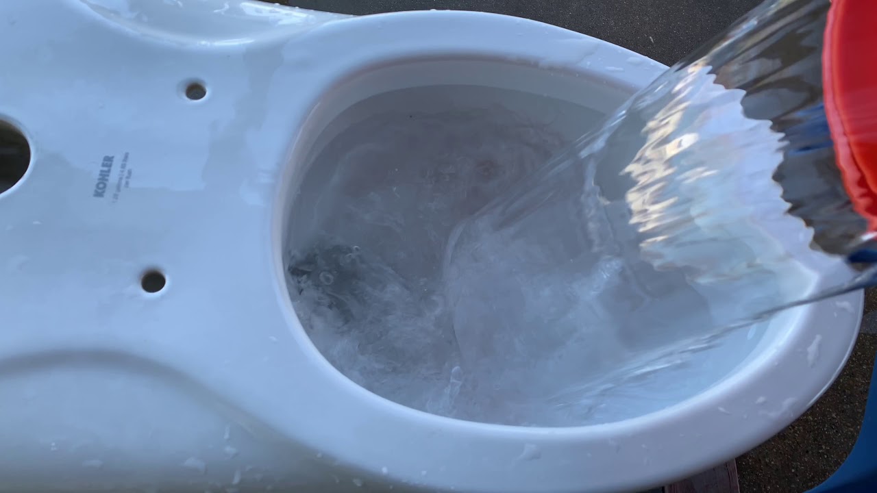 New Kohler Kingston Bucket Flush