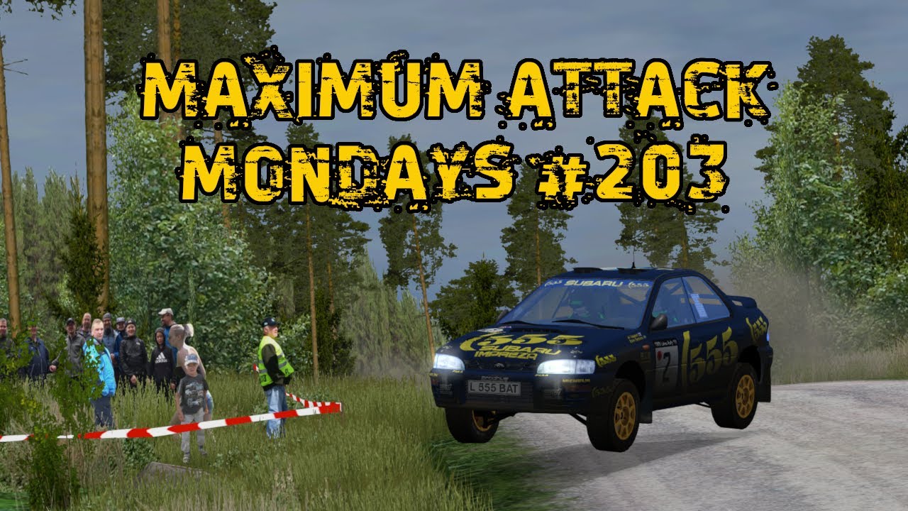 Maximum Attack Mondays #203 - RBR (NGP 6.4) - Subaru Impreza 555 GC8 in Karkaus