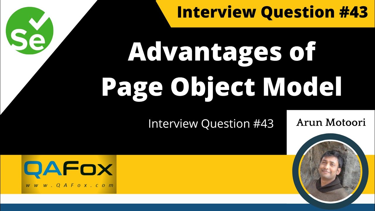 What are the advantages of Page Object Model? (Selenium Interview Question #43)