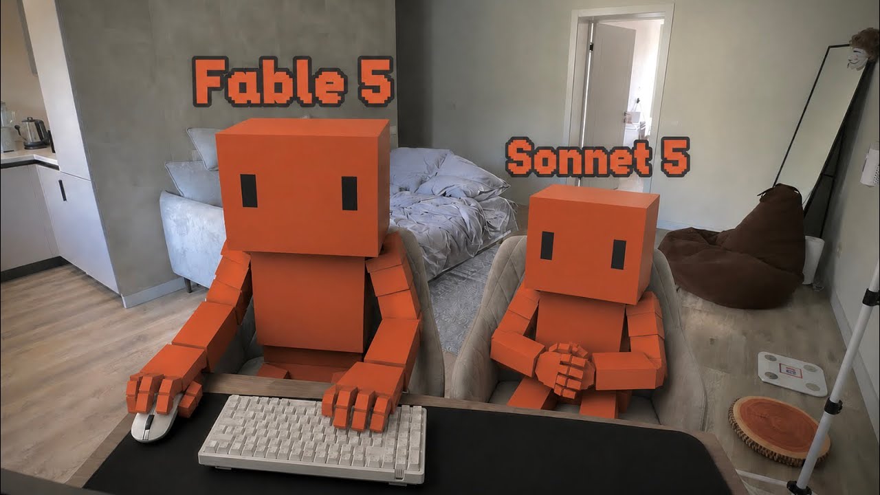 Сравнение Fable 5 с Sonnet 5 в Claude Code 