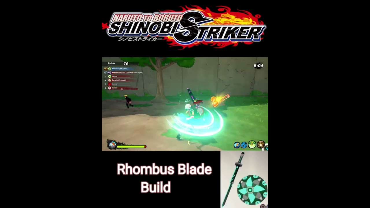 AWESOME RHOMBUS BLADE BUILD in Shinobi striker!