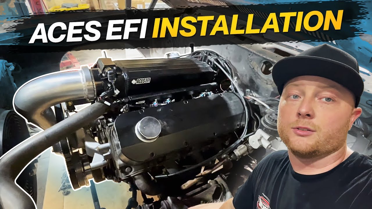 Aces EFI Installation & Fire Up On Big Block Chevelle