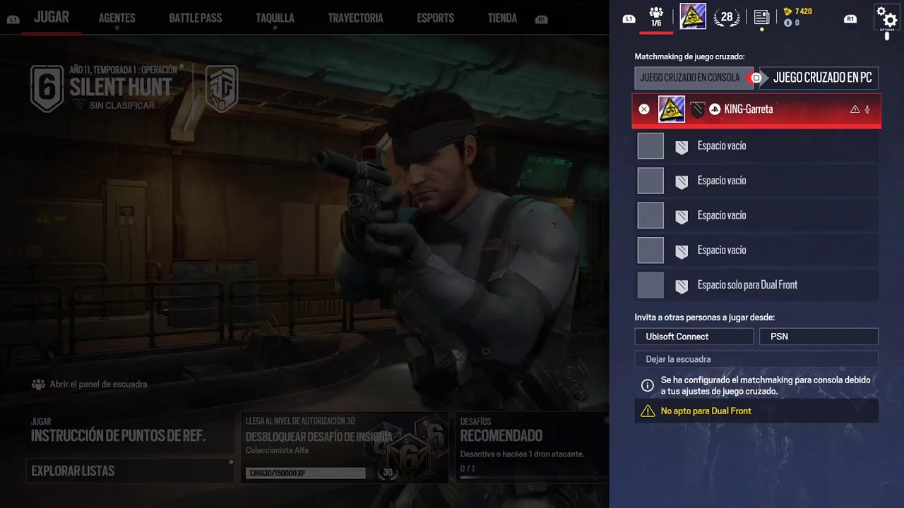 Jugando rainbow six