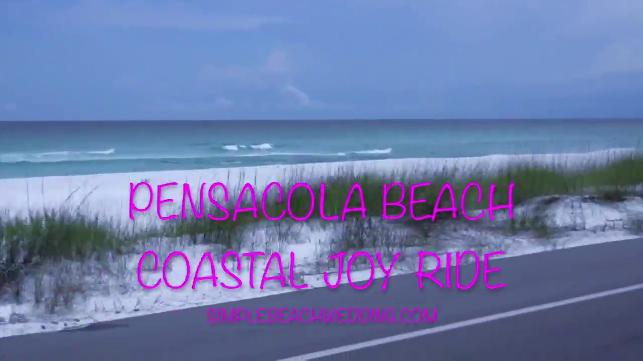 Pensacola Beach Joy Ride by Simple Beach Wedding Navarre Pensacola.