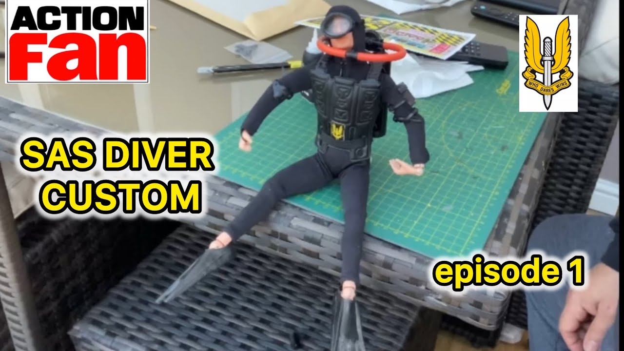 Action man,my custom sas divers episode 1