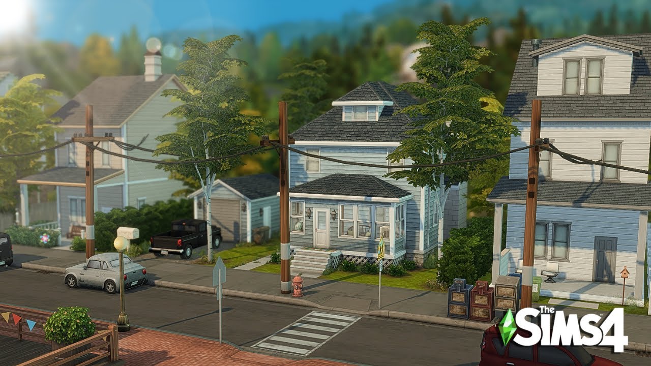 House on Mill St. 🏡 | Sims 4 Speed Build | NO CC