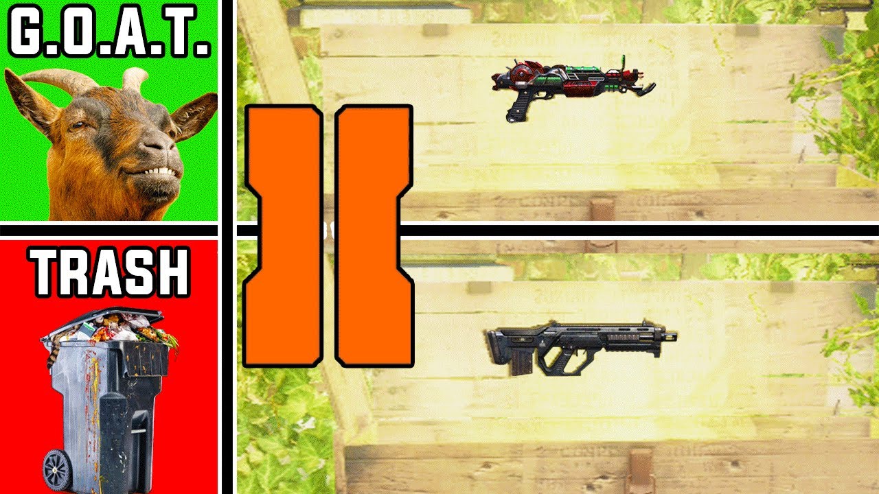 Все виды оружия в Black Ops 2 Zombies: от худшего к лучшему