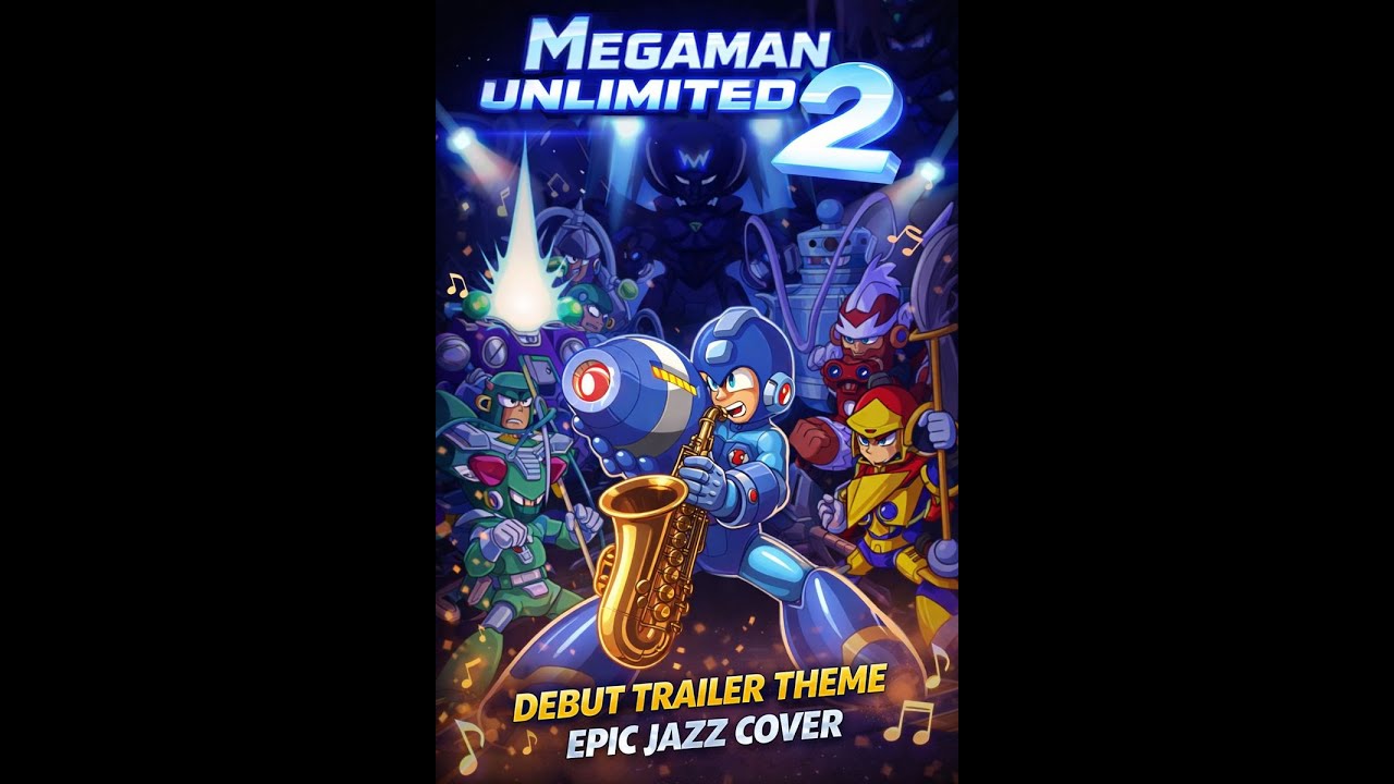 Megaman Unlimited 2 - Debut Trailer Theme | Special Epic Jazz Cover