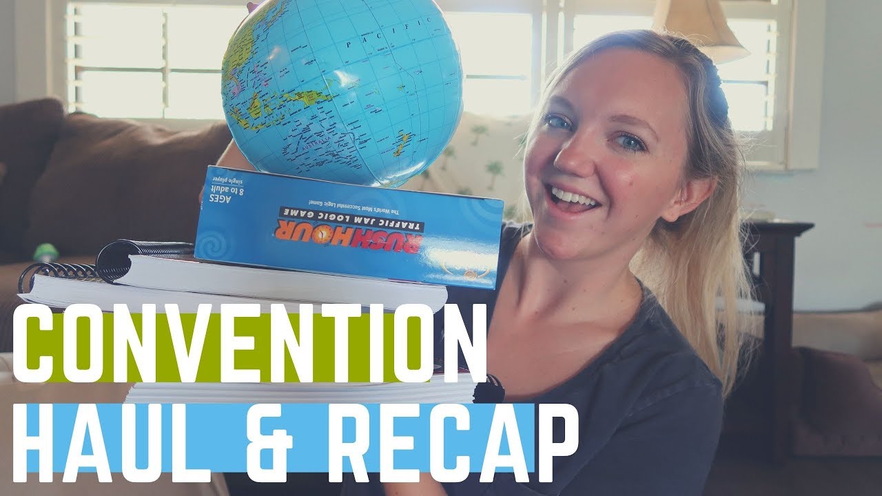 HOMESCHOOL CONVENTION || CHATTY HAUL & RECAP