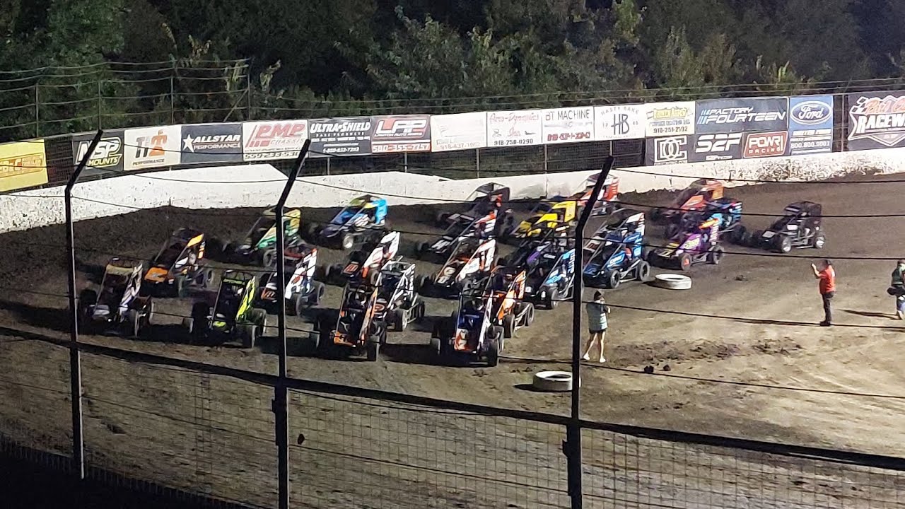 POWRi National & West Midget DRC Sooner State 55 A-Feature 10/9/2025