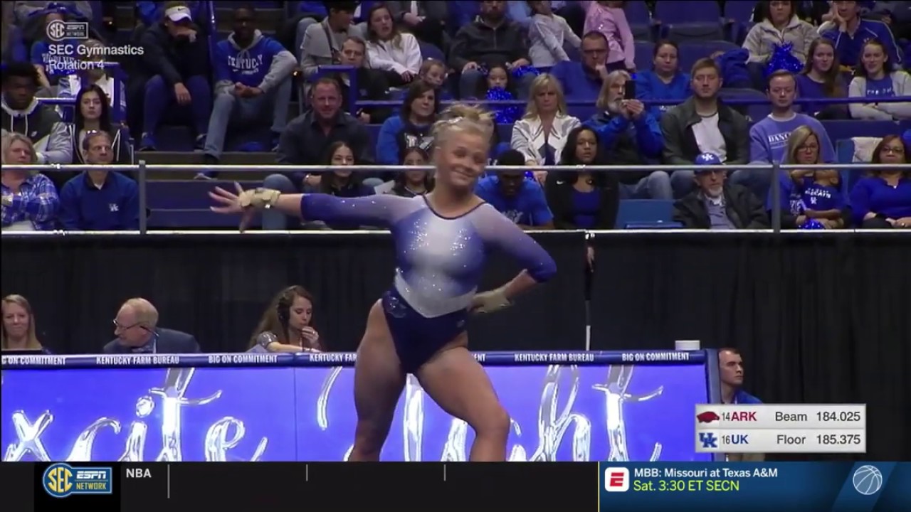 Mollie Korth (Kentucky) 2019 Floor vs Arkansas 9.9