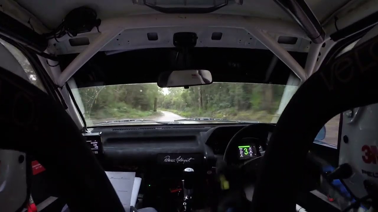 Rally Natone SS3 | Peterson/Newton | Daihatsu Charade