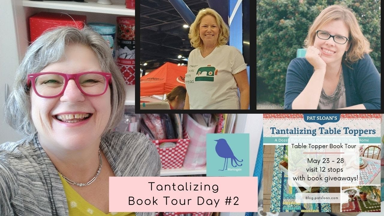 Book Tour Day #2 & the Table Topper Sew Along Details!