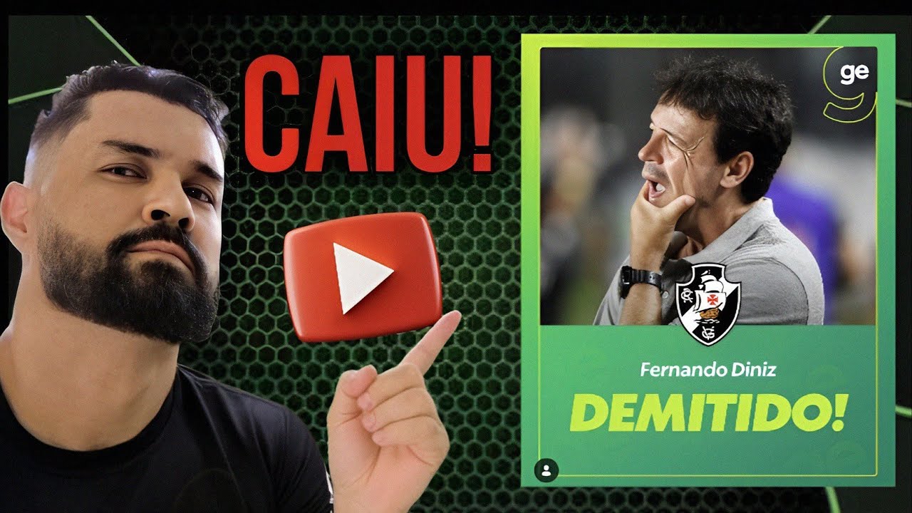 🚨BOMBA! DINIZ É DEMITIDO DO VASCO
