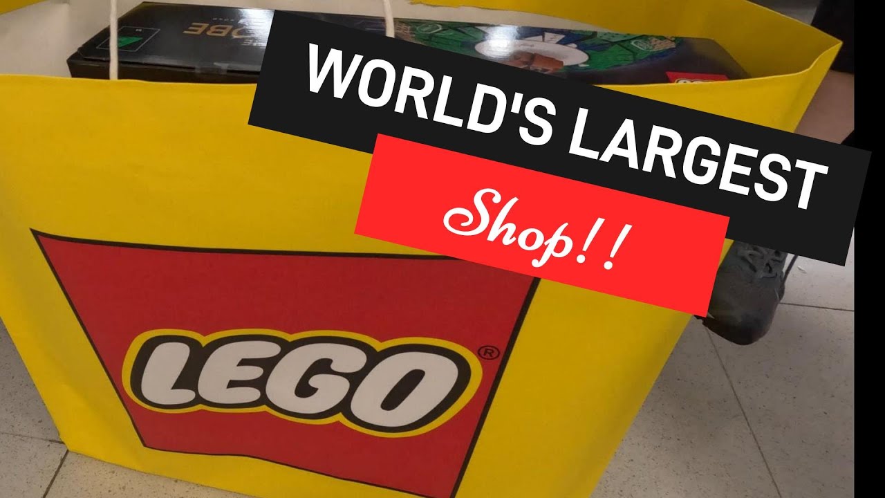 LEGO - the biggest shop in the world!!  Sydney, Australia