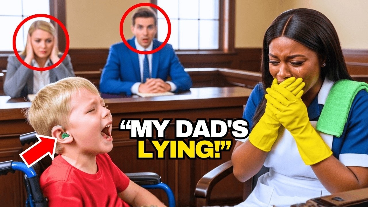 Billionaire’s Nonverbal Son Never Spoke — Until The Maid Was Falsely Accused By His Father In Cou