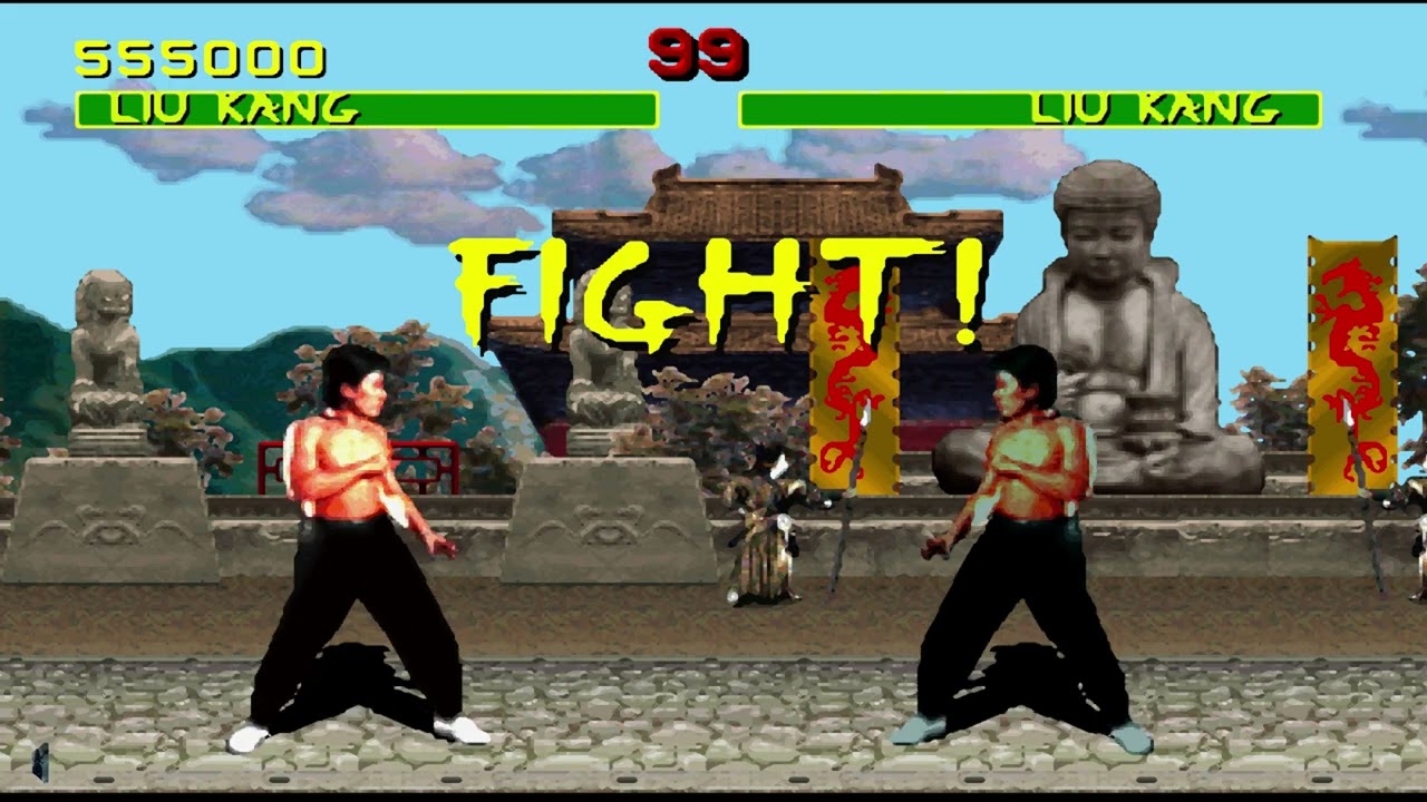 Mortal Kombat: 1992 Arcade Version [Liu Kang]  Playthrough Very Hard
