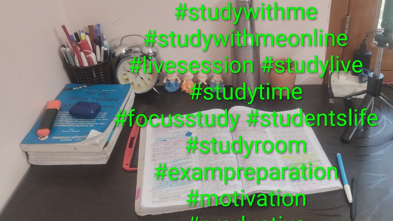 📚 Study With Me | 1 Hour Focus Study Session | No Distraction 🔥