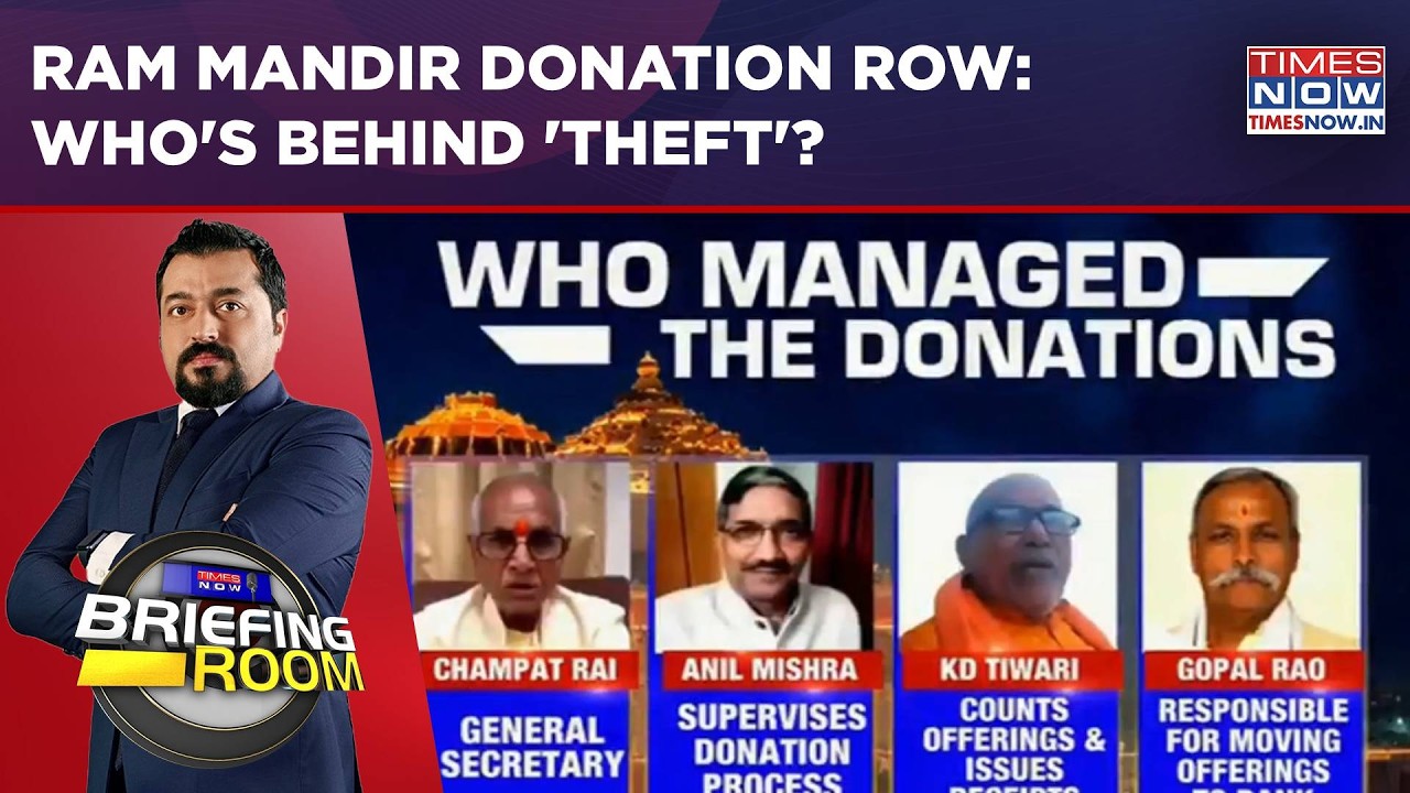 Ram Mandir 'Donation Theft' Row: I.N.D.I.A Questions Govt's 'Laxity'; Who's Behind 'Donation Theft'?