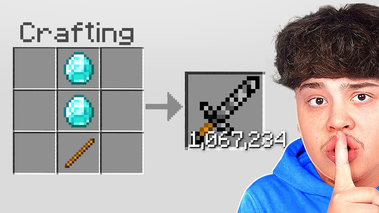 MINECRAFT DAR CRAFTING = RANDOM