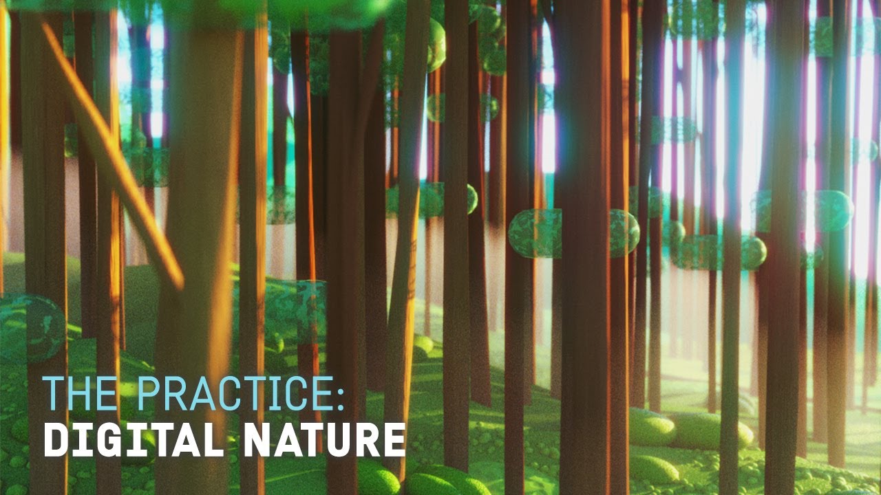 Digital Nature 🔴 Live 3d Art 👁 // The Practice 240