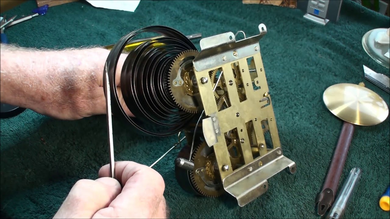 CENTURION 35 DAY PENDULUM MODEL 694 KC WALL CLOCK Repair