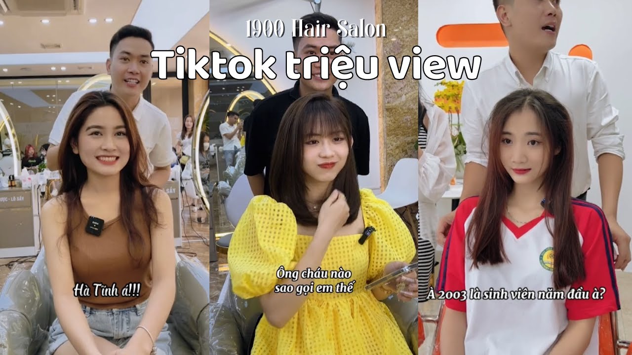 Tổng hợp những khách hàng XINH nhất của 1900 Hair Salon #shorts #1900hairsalon